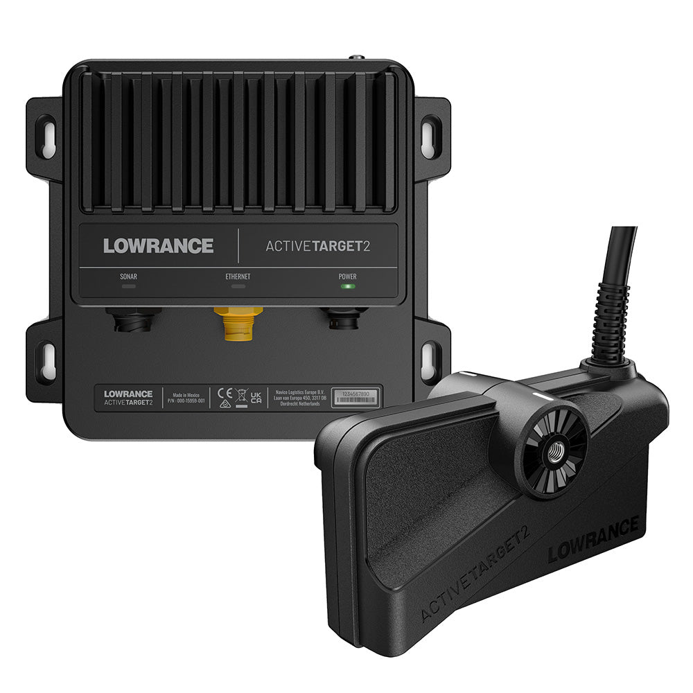 Lowrance 000-15959-001 ActiveTarget 2 Live Sonar Transducer Module XDcr+ Mounts Image 1