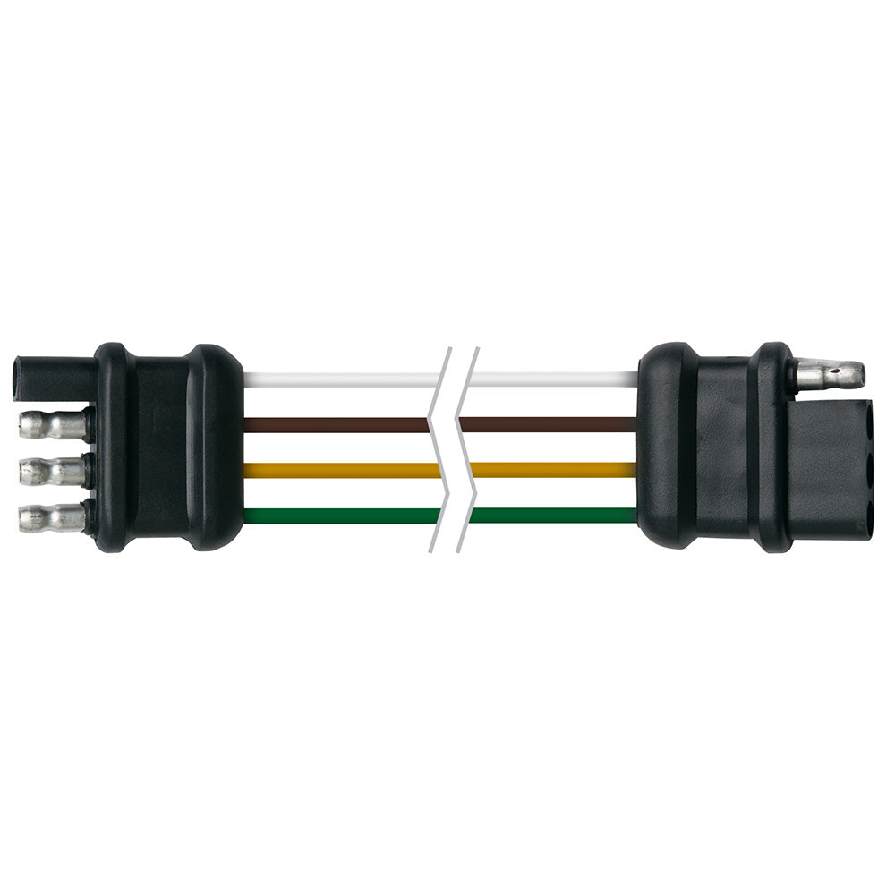 Ancor 249101 Trailer Connector-Flat 4-Wire 12" Loop Image 1