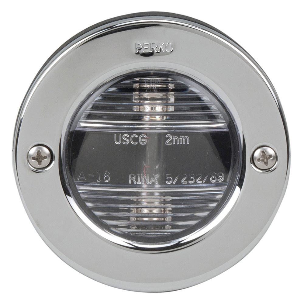 Perko 0946Dp1Sts Vertical Mount Stern Light 12Vdc Sts Bezel Image 1