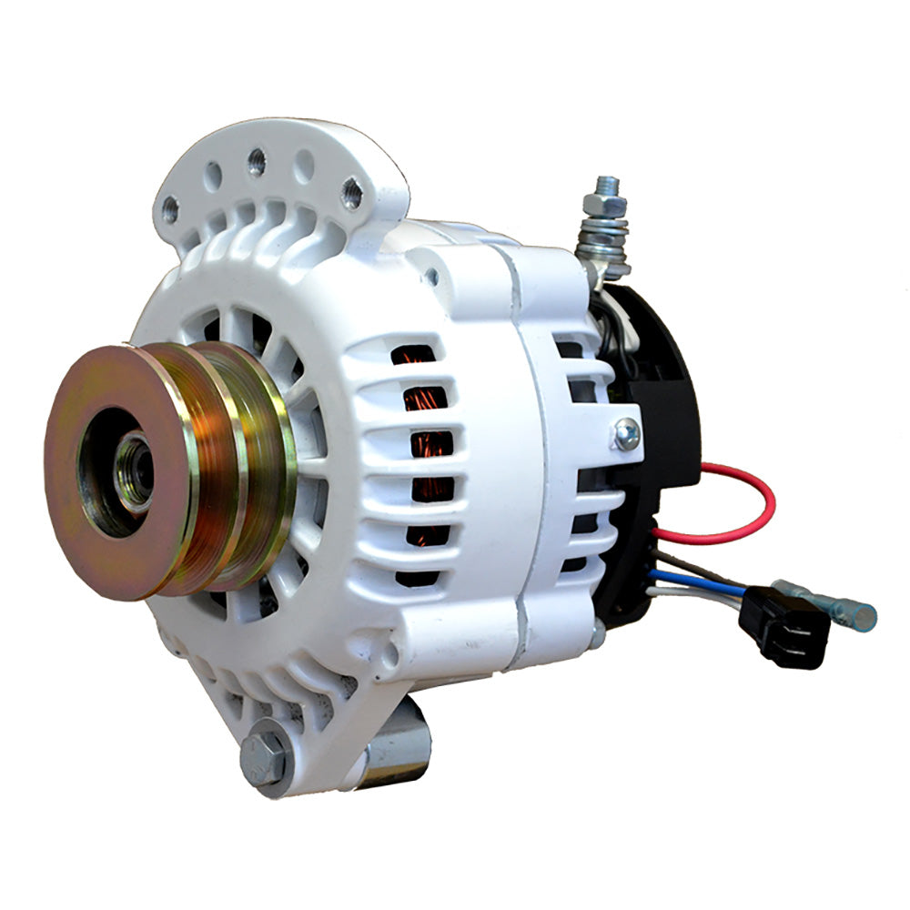 Balmar 621-100-Dv Alternator 100 Amp 12V 1-2" Single Foot Spindle Mount Dual Image 1
