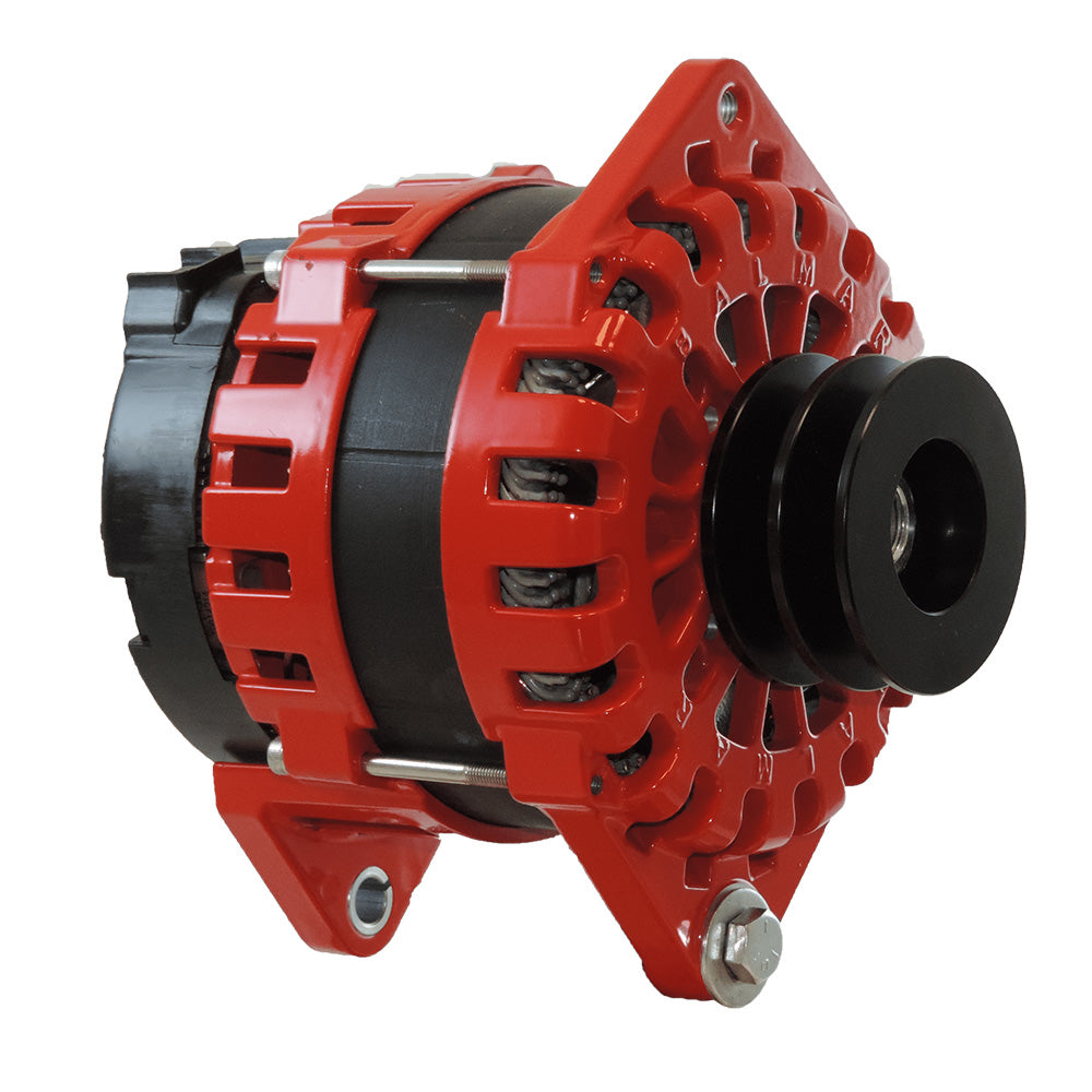 Balmar Xt-Df-250-Dv Alternator 250 Amp 12V 3.15" Dual Foot Saddle Vee Pulley Image 1