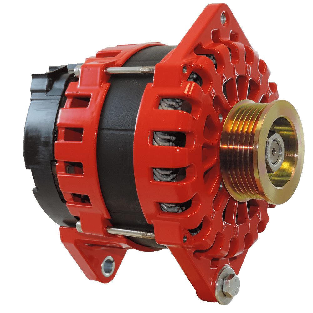 Balmar Xt-Df-250-K6 Alternator 250 Amp 12V 3.15" Dual Foot Saddle K6 Pulley Image 1