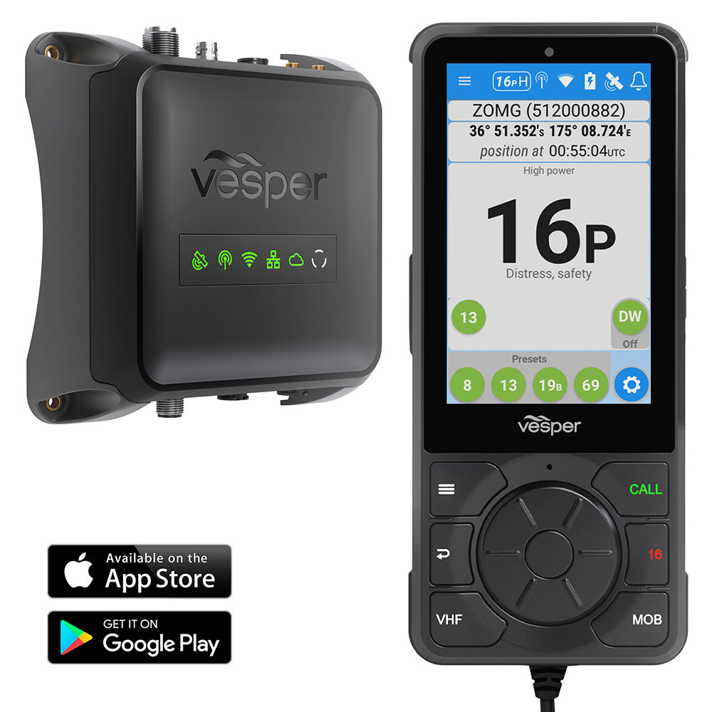 Vesper 010-02814-20 Cortex V1 Vhf Radio Sotdma Smartais And Remote Vessel Image 1
