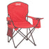 Coleman 2000035686 Quad Cooler Chair - Red Image 1