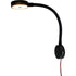 Sea-Dog 404939-3 Led Flex Neck Day/Night Light Usb Socket Red And White