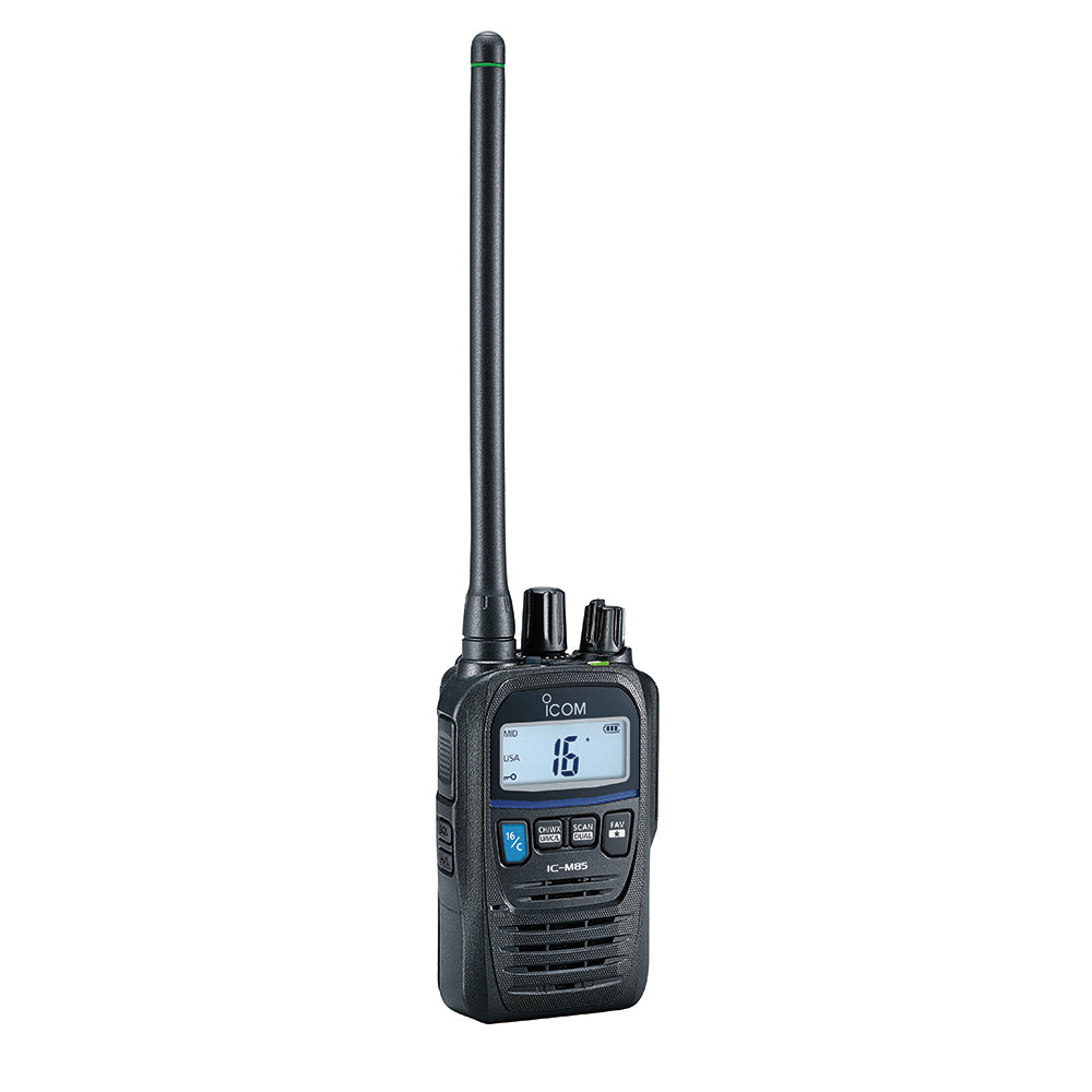 Icom M85Ul 31 Intrinsically Safe Ultra Compact Handheld Vhf Marine Radio 5W Pow Image 1
