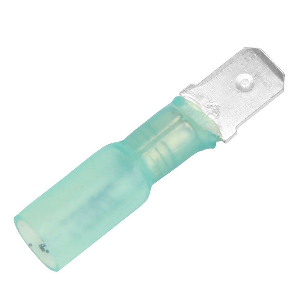 Pacer Group TDE14-250M-3 Heat Shrink Male Disconnect - 3 Pack (16-14 AWG) Image 1