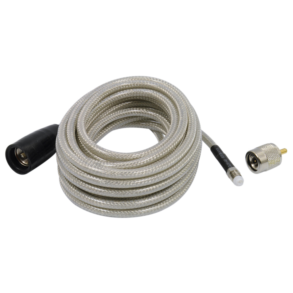 Wilson Antennas 305-830 18-Foot Coax Cable PL-259 Connectors CB Cable Image 1