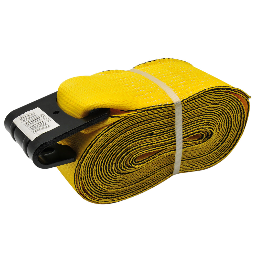 RoadPro 430FH 4" x 30' Strap with Flat Hook Image 1