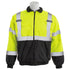 Awarewear 63946 Polyfill Hi Viz Lime Bomber Jacket LG Image 1