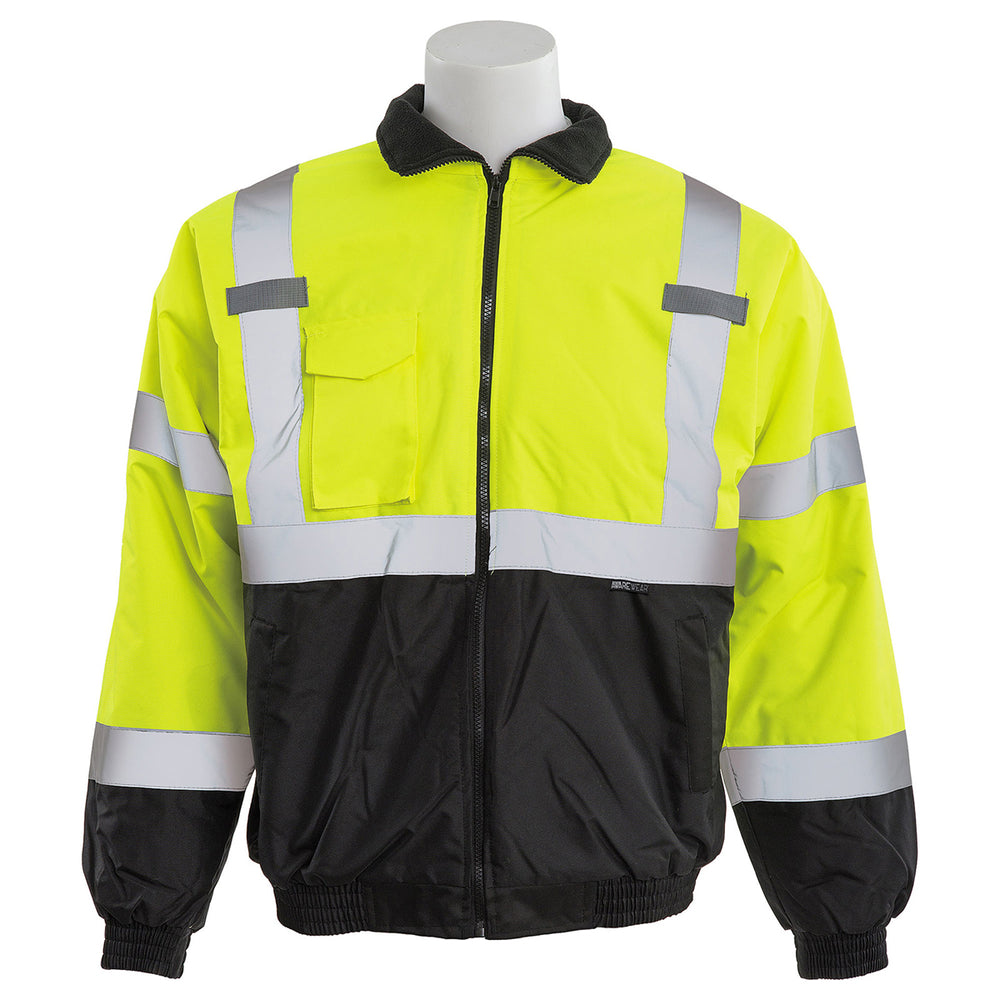 Awarewear 63948 Bomber Jacket Polyfill Hi Viz Lime 2X Image 1