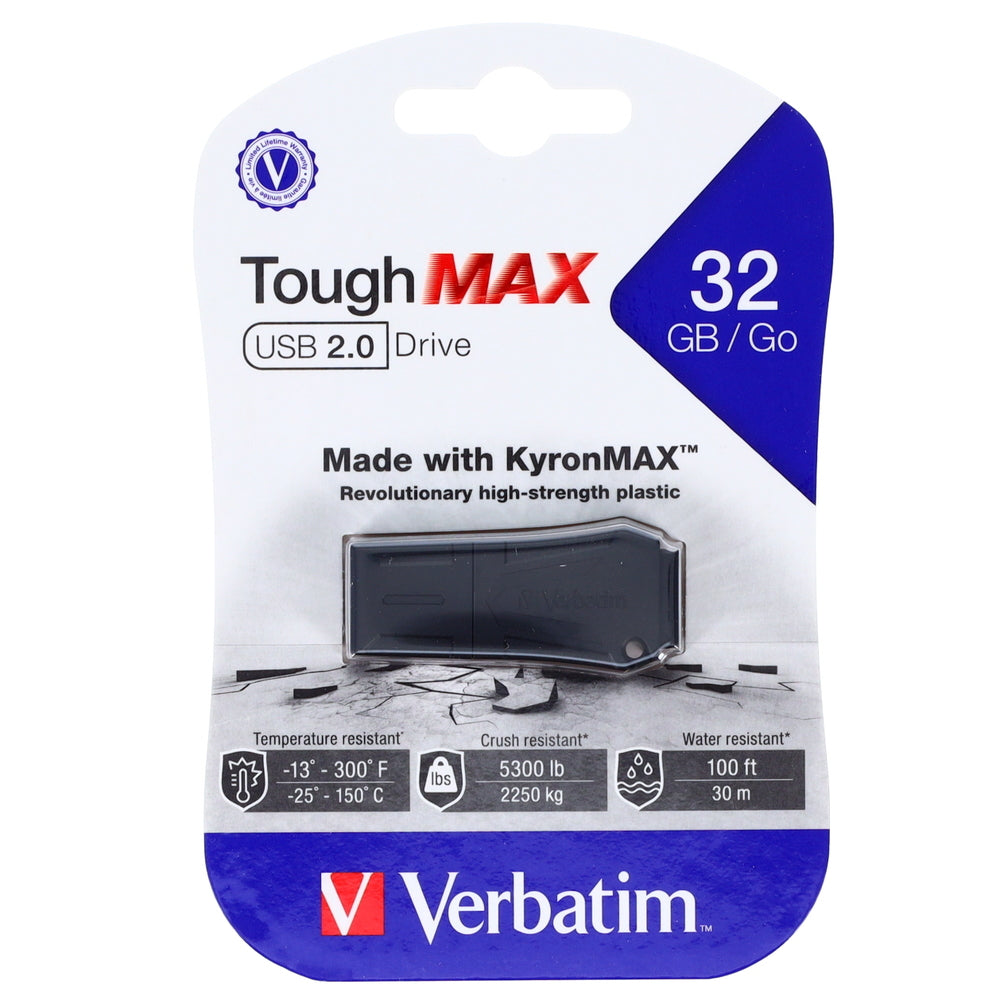 Verbatim Americas LLC 99849 32Gb Toughmax Usb Flash Drive