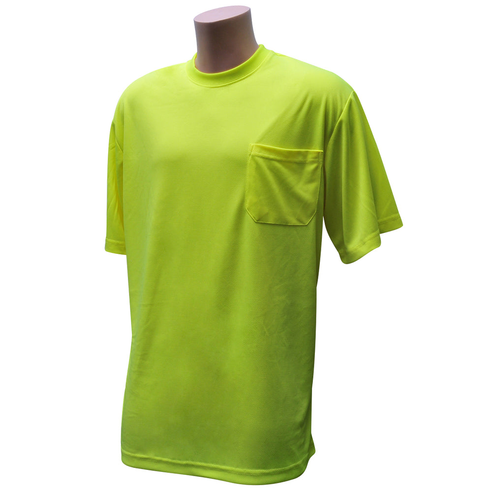 BlackCanyon BCOSSTYL Pocket Tee Lime - Non Rated, Hi-Vis, Lightweight Image 1