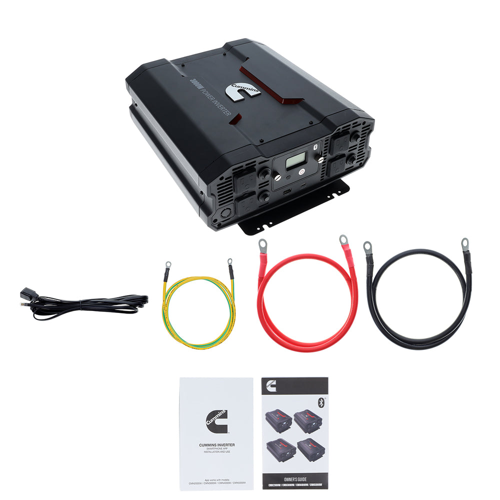 Cummins CMN3000W 3000 Watt Power Inverter Modified Sine Wave Car 12V To 110 Vol