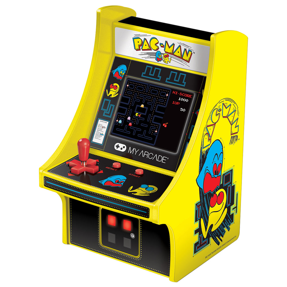 DreamGear DGNL-3220 Pac-Man Micro Player - 6" Screen, Retro Design, Removable Joystick Image 1
