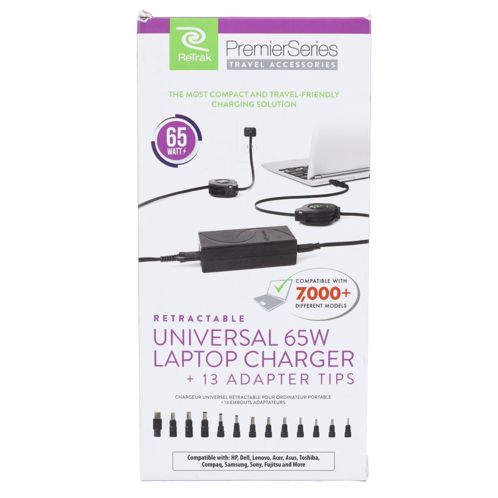 Retrak ETCHGNBUNN2 Retractable Universal Charger Ultrabook