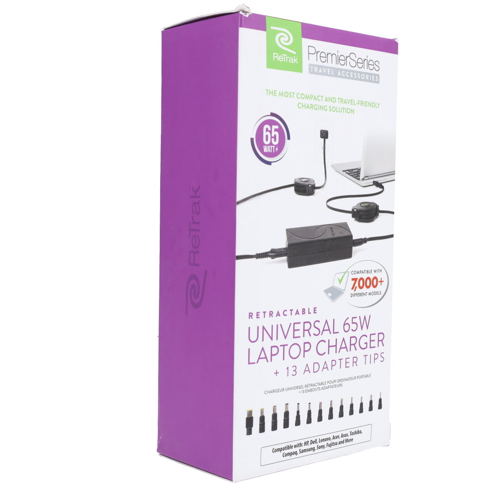 Retrak ETCHGNBUNN2 Retractable Universal Charger Ultrabook