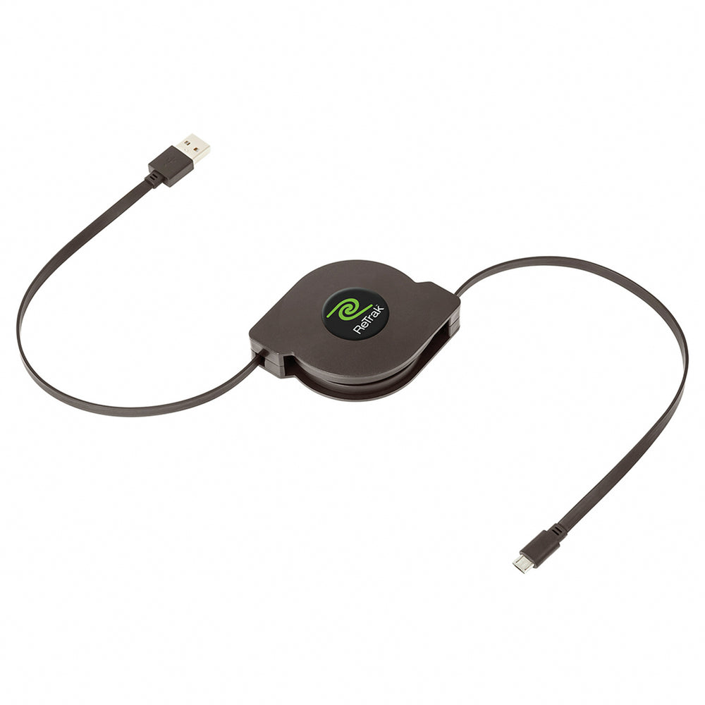 Retrak ETPRM510 Premier Retractable 10Ft Micro Usb Cable Image 1