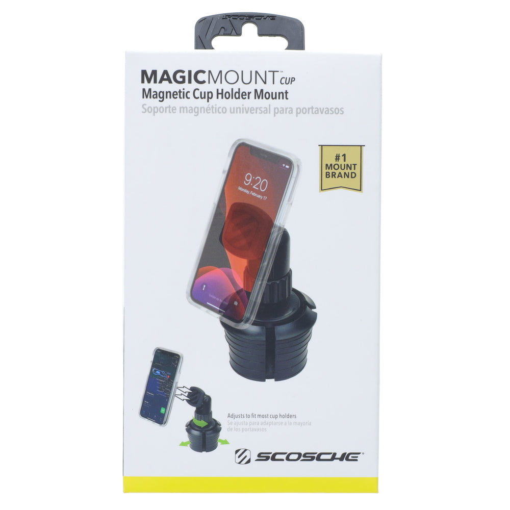 Scosche MAGCUPMSP1 Cupholder Mount with Powerful Magnets