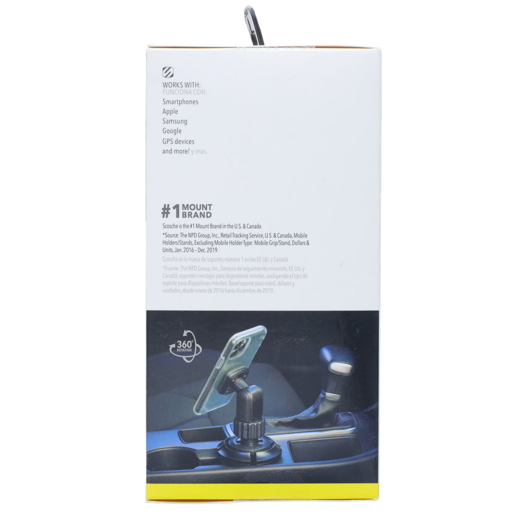 Scosche MAGCUPMSP1 Cupholder Mount with Powerful Magnets