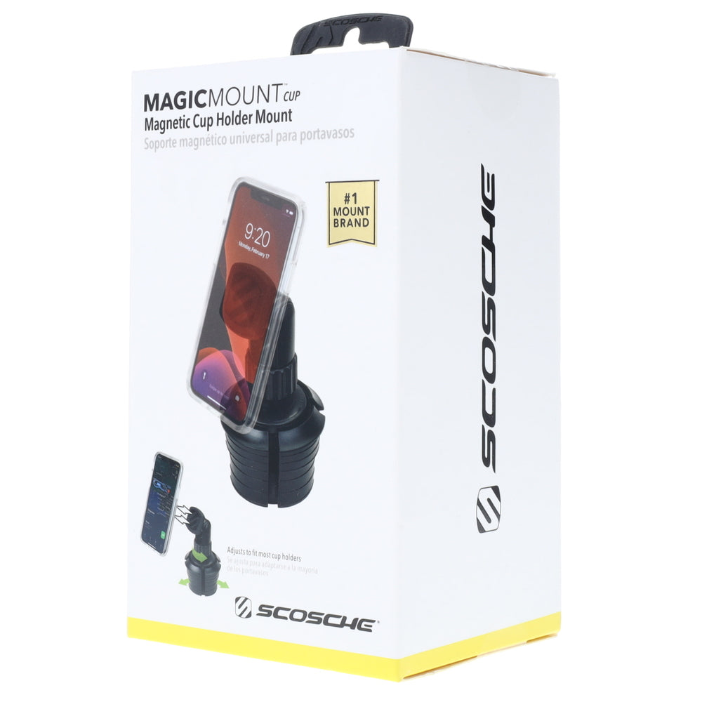 Scosche MAGCUPMSP1 Cupholder Mount with Powerful Magnets
