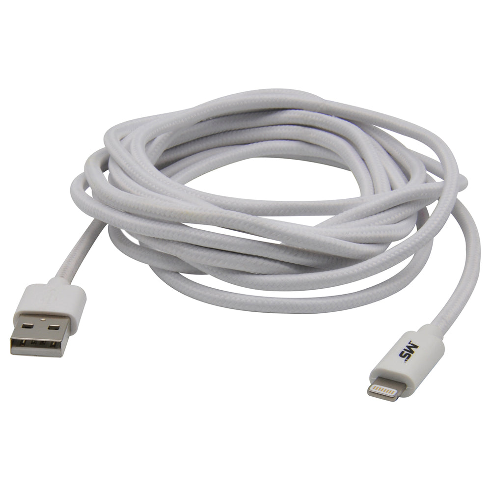 MobileSpec MB06624 Ms 10Ft Lightning Compatible Cable Wt Image 1