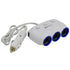 MobileSpec MS312USBBLW 12V 3-Way Adapter with 2 USB Ports