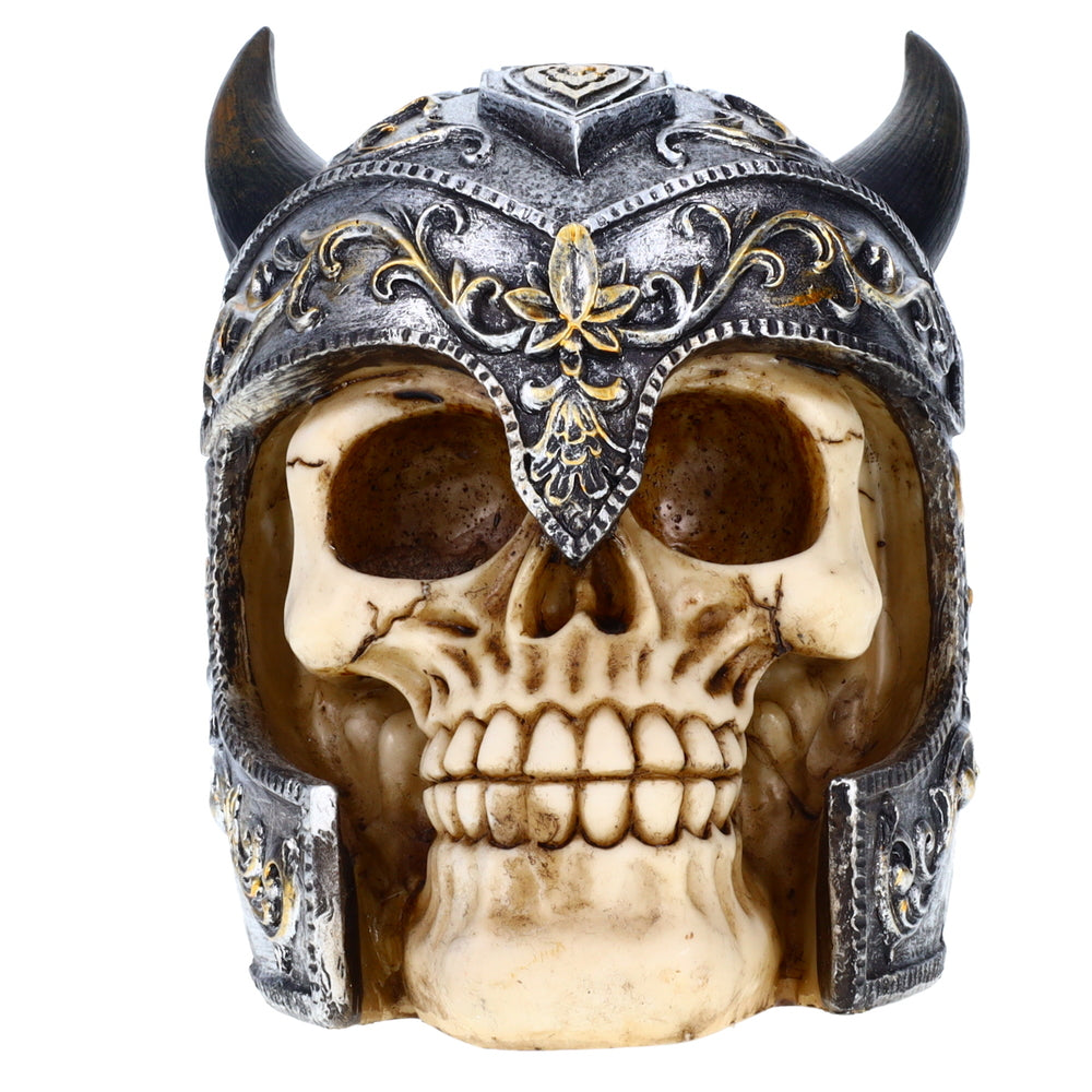 Treasure Cove P754181Q Helmet Skull Decor - Resin Material Image 1