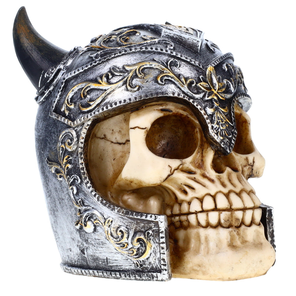Treasure Cove P754181Q Helmet Skull Decor - Resin Material
