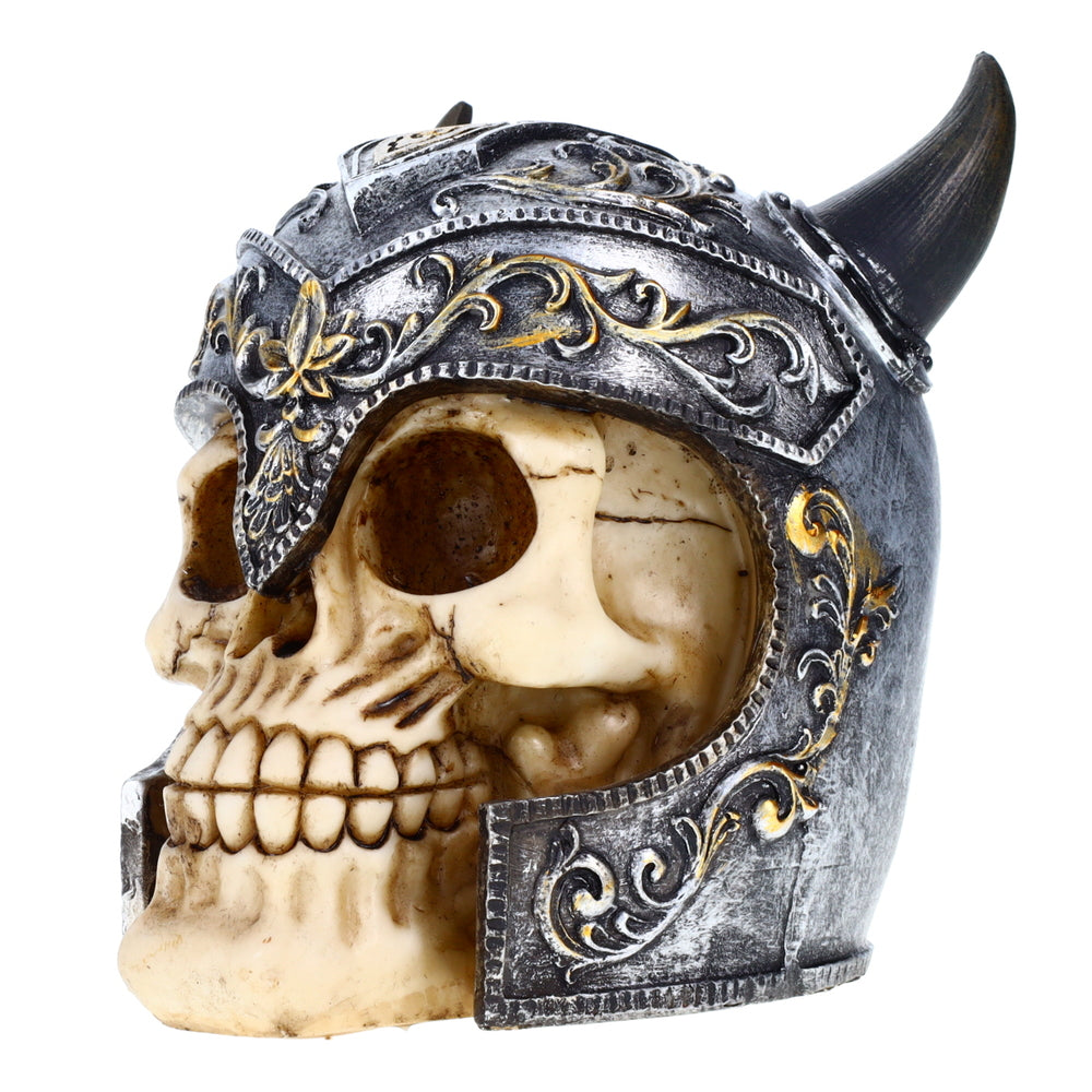 Treasure Cove P754181Q Helmet Skull Decor - Resin Material
