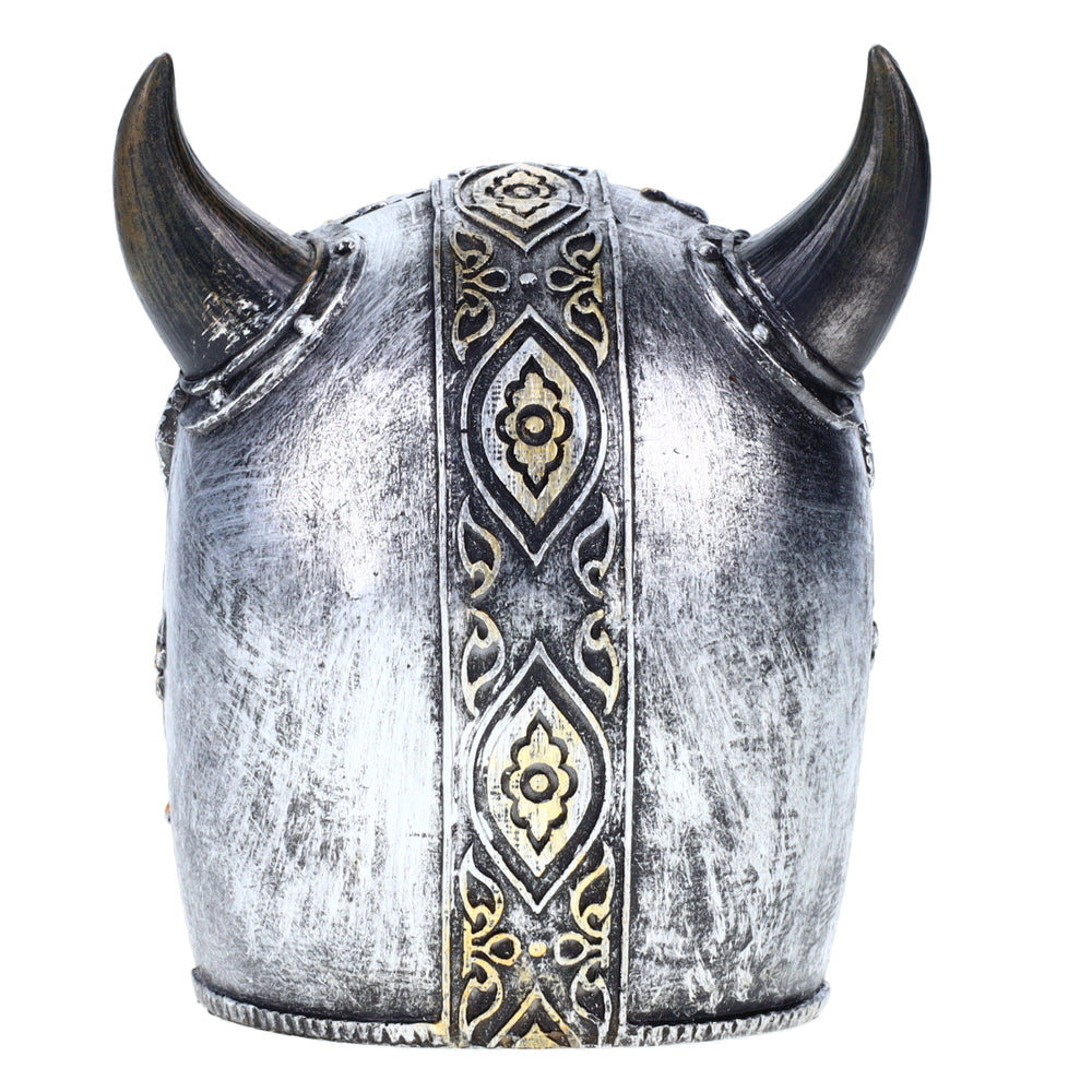 Treasure Cove P754181Q Helmet Skull Decor - Resin Material