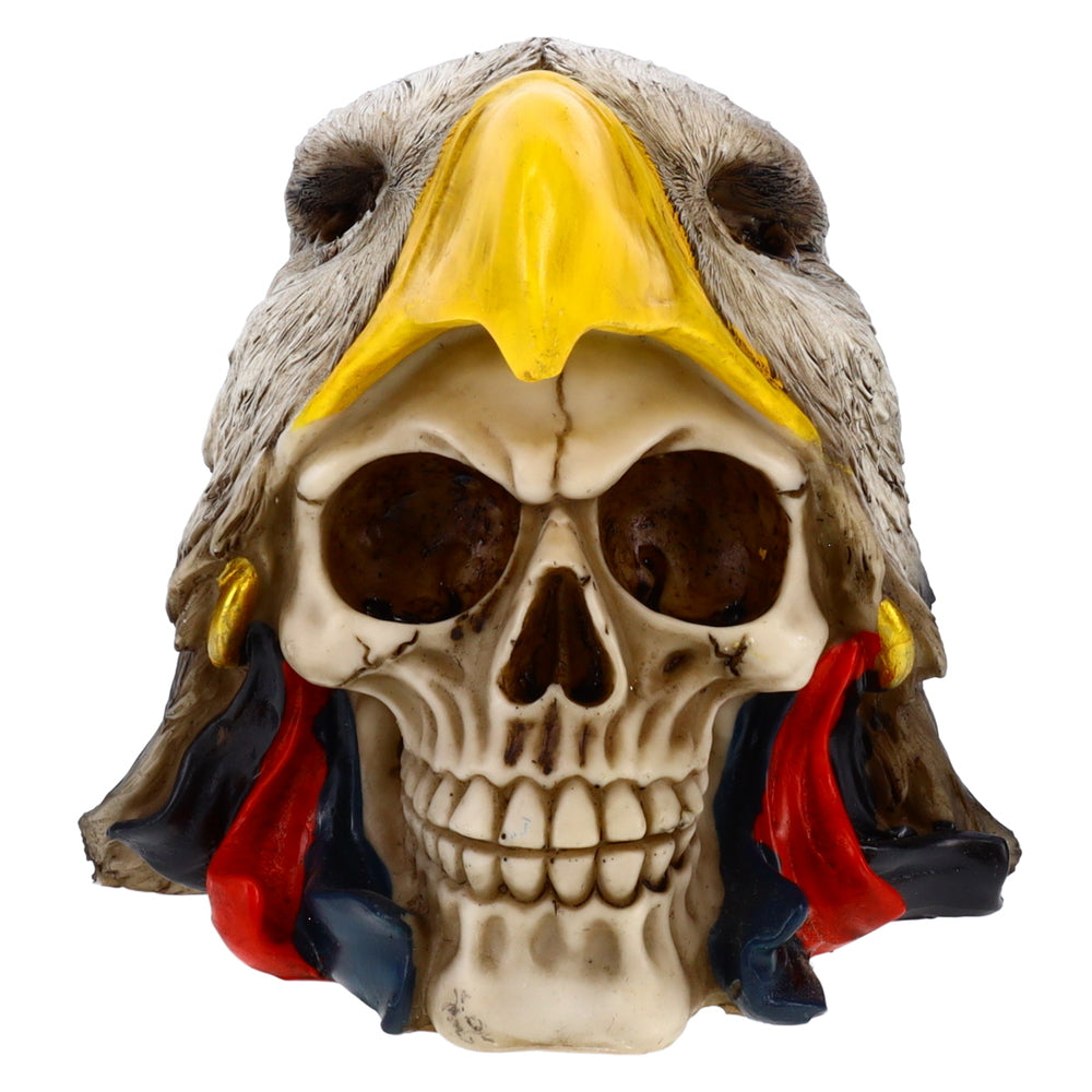 Treasure Cove P754741 Eagle Hat Skull Decoration Image 1