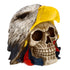Treasure Cove P754741 Eagle Hat Skull Decoration