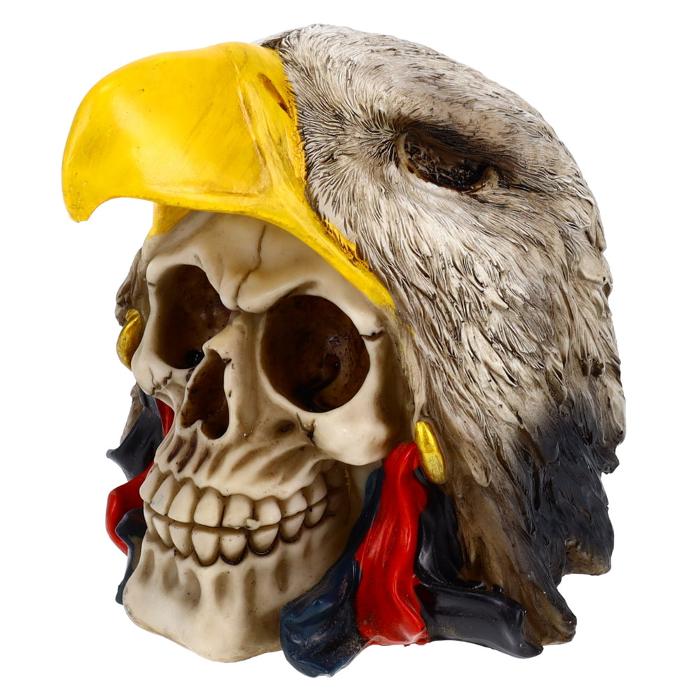 Treasure Cove P754741 Eagle Hat Skull Decoration