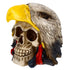 Treasure Cove P754741 Eagle Hat Skull Decoration