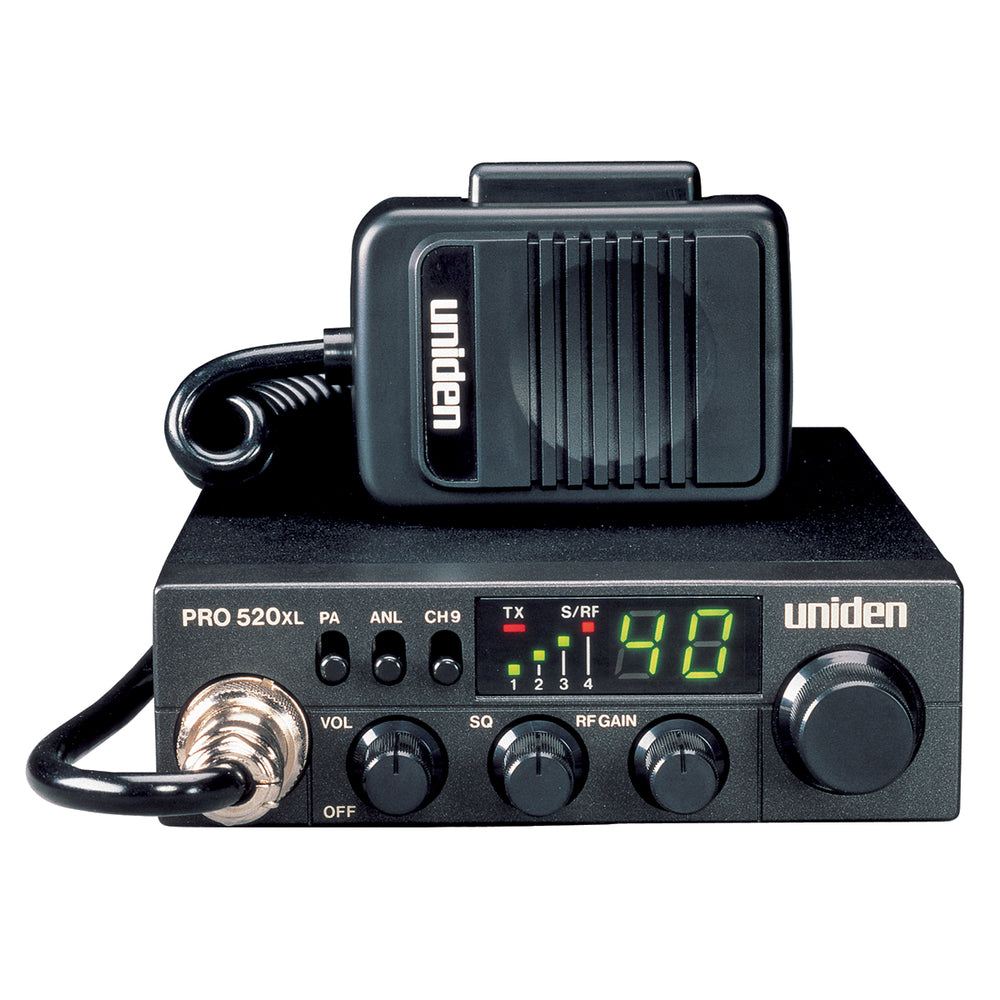 Uniden PRO520XL CB Radio with RF Gain and ANL Filter Image 1