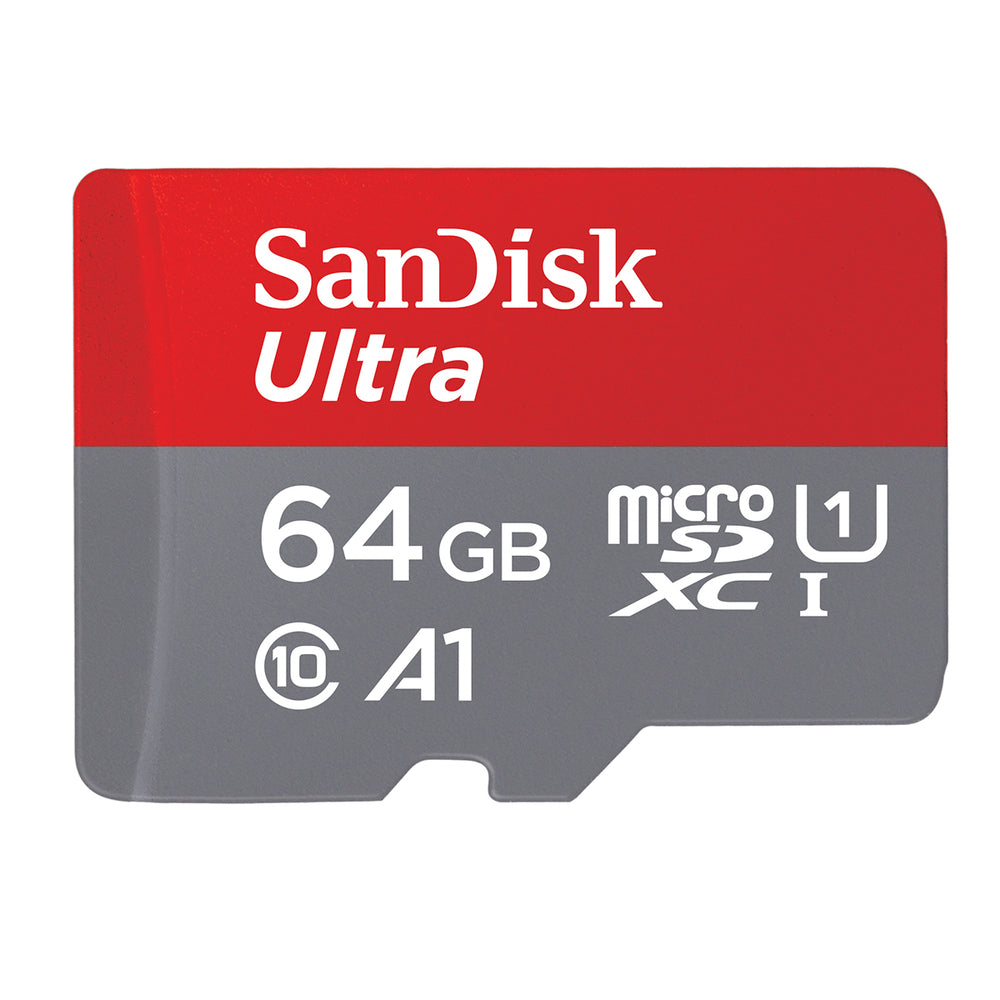 SanDisk SDSQUA4-064G-AN6MA Ultra MicroSDHC Memory Card 64GB