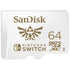 Sandisk SDSQXBO-064G-Ancza MicroSDXC 64GB UHS-I U3 Nintendo Switch Image 1