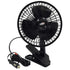 RoadPro RP-1137 12V Truck Fan Clip-On or Dash Mount Oscillating Portable