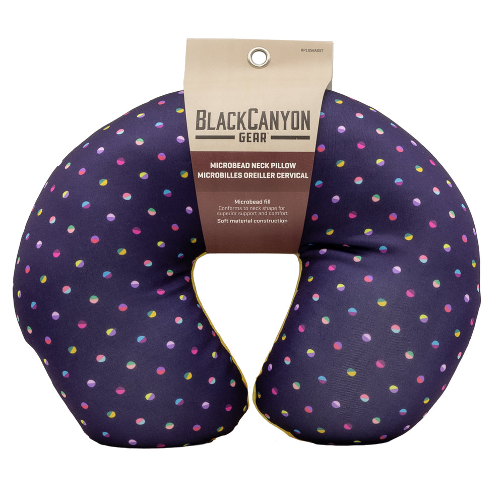 BlackCanyon RP1056ASST Microbeads Neck Pillow - Assorted Styles