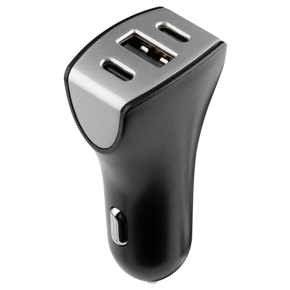 Rove RV01401 Triple DC Car Charger USB-A and Dual USB-C 18W Fast Charge Image 1