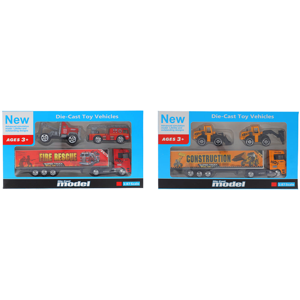 Treasure Cove TC00037 Tc Trailer Truck 3 Pc