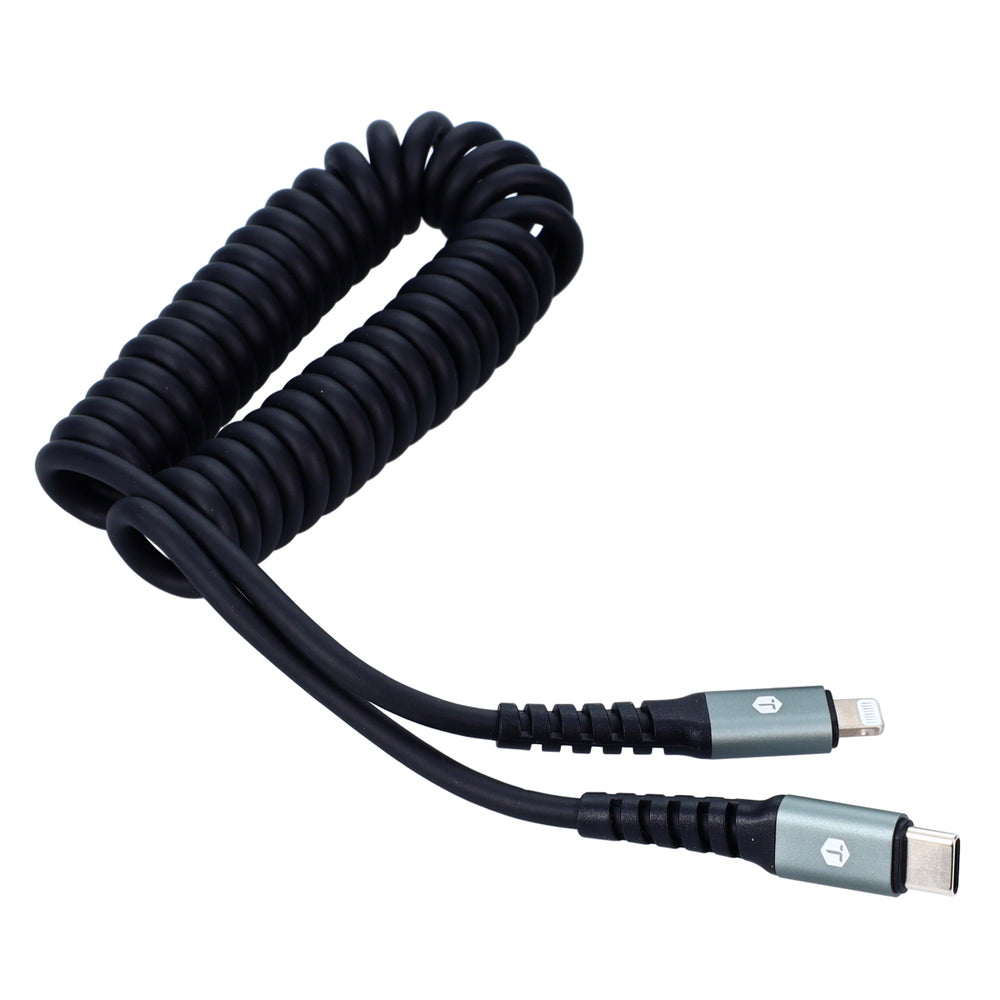 Tough Tested TTPCK1IP5 Apple Charger Kit - 6ft Lightning to C Cable, 20W DC Charger