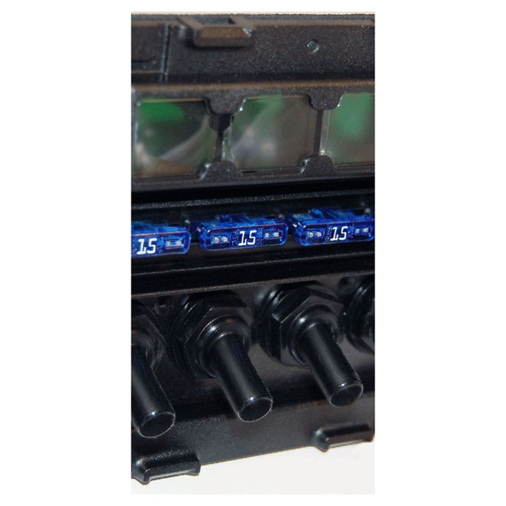 WEATHERDECK&trade; WATER RESISTANT SWITCH ONLY BREAKER PANEL (BLUE SEA SYSTEMS)