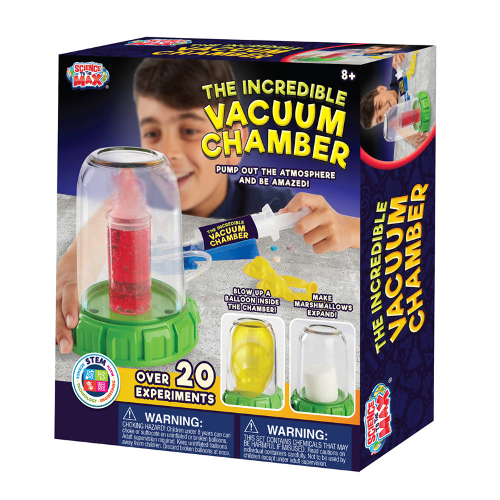 Amazing Toys BAT2317 Vacuum Chamber Science Kit - 20+ Experiments Image 1