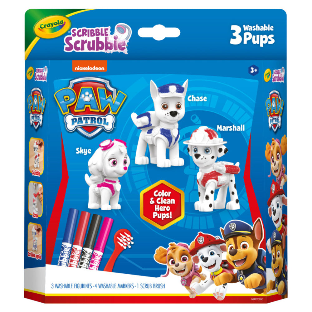 Crayola BIN747704 Scribble Scrubbie Paw Patrol Set Image 1