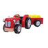 Bigjigs Toys BJTT0502 Tractor and Trailer - Wooden Farm Vehicle Image 1