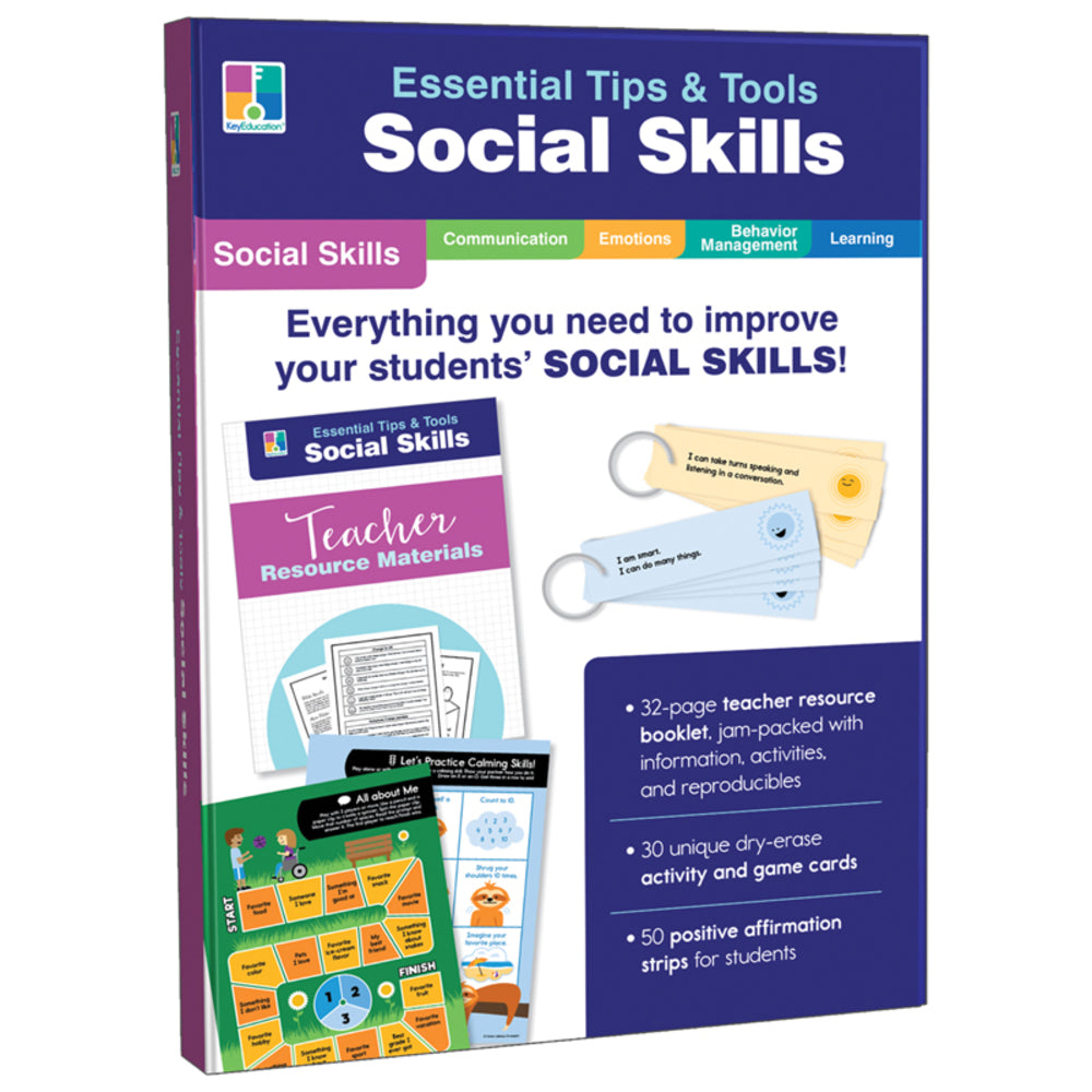 Carson Dellosa Education CD-849001 Essential Tips and Tools: Social Skills Image 1