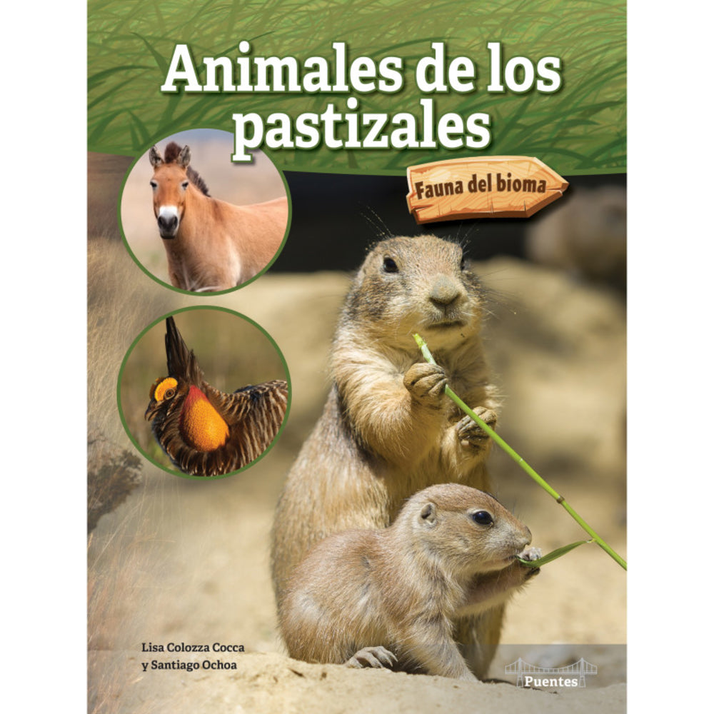Carson DelloSa CD-9781731654656 Animales de los Pastizales Hardcover Image 1