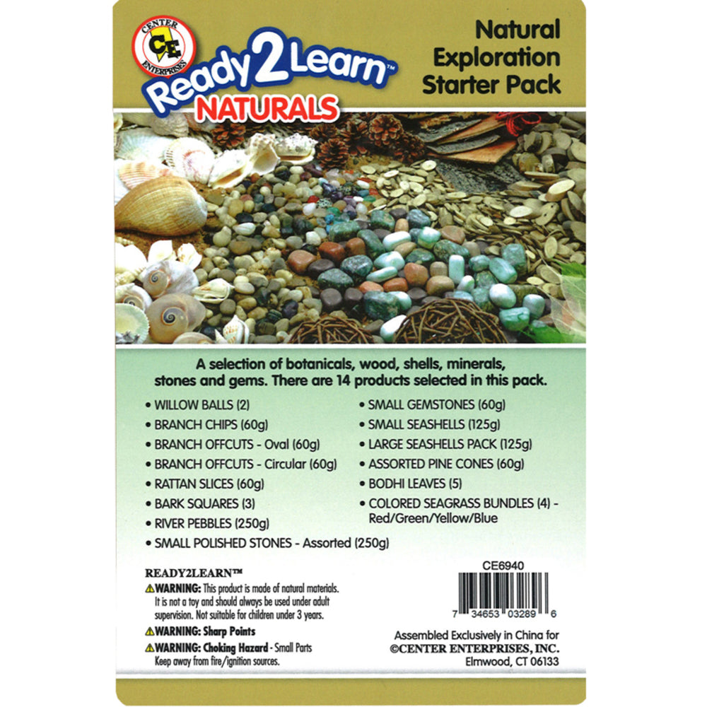 Learning Advantage CE-6940 Naturals Exploration Over 300 Real Natural Materials Image 1